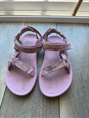 Teva Kids Purple Adjustable Strap Sandals